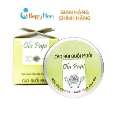 Cao đuổi muỗi thảo mộc thiên nhiên Ola PaPi 20gr Mệ Đoan